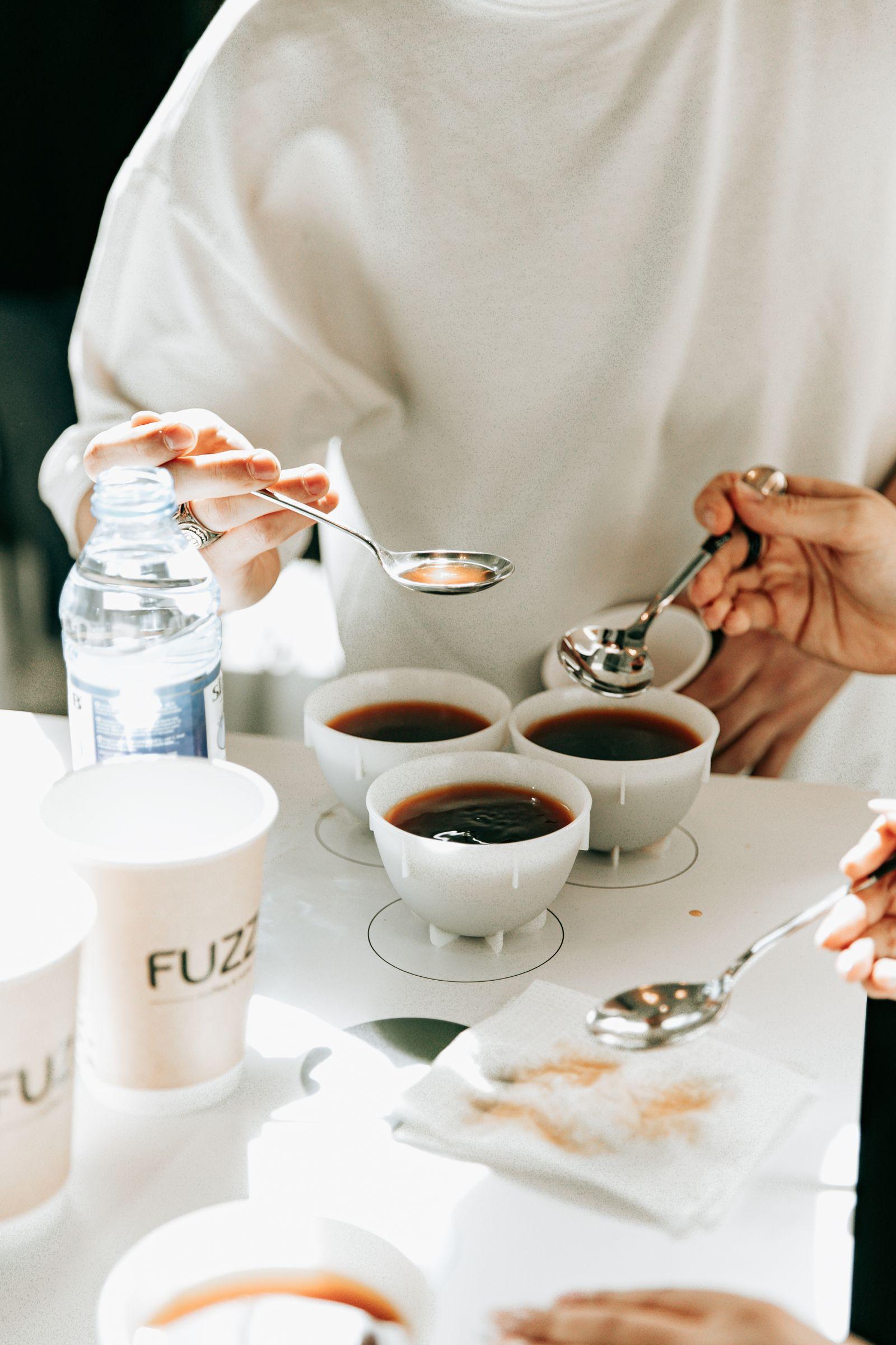 Ochutnávání kávy – cupping